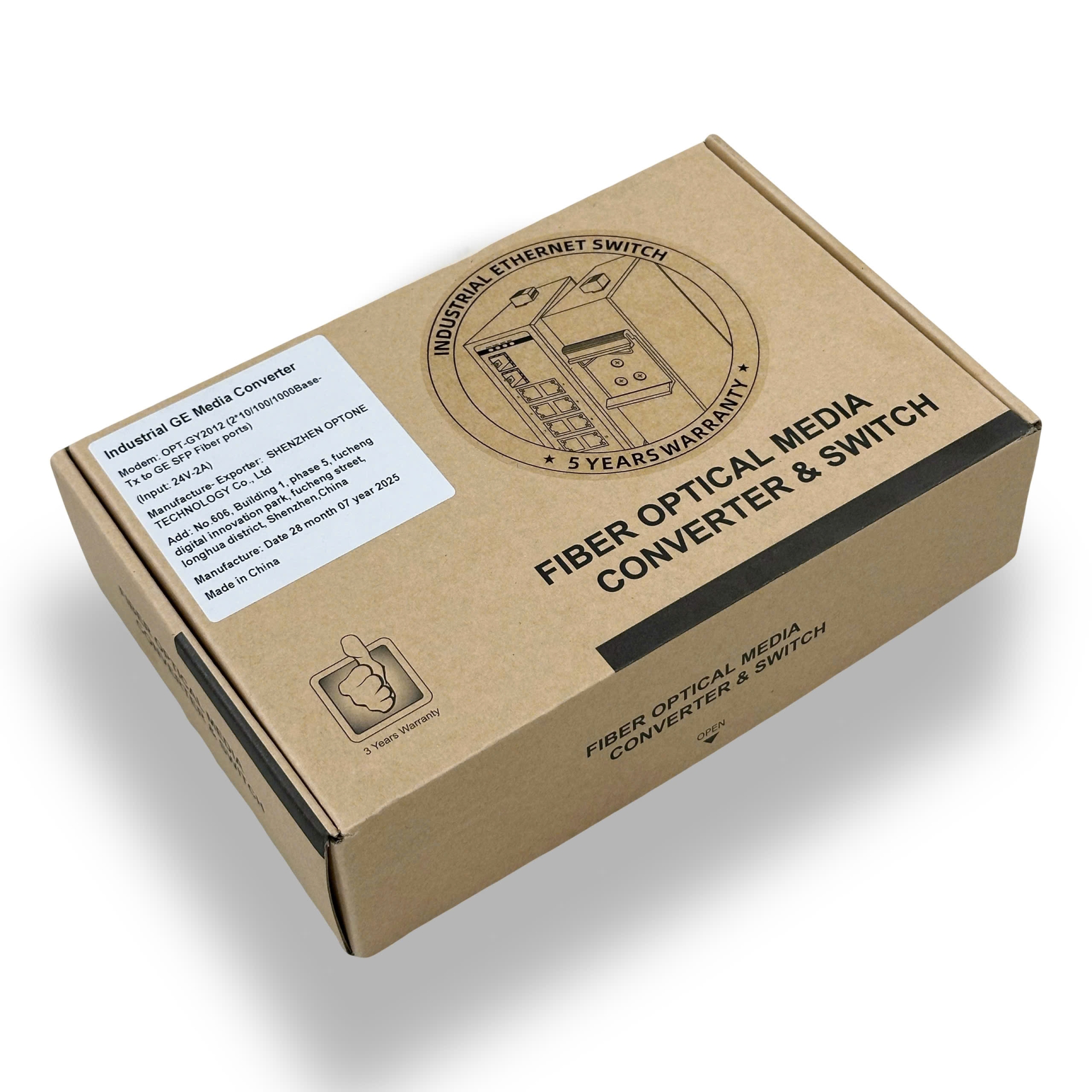 OPT-GY2012 *10/100/1000M TX 1*GE SFP