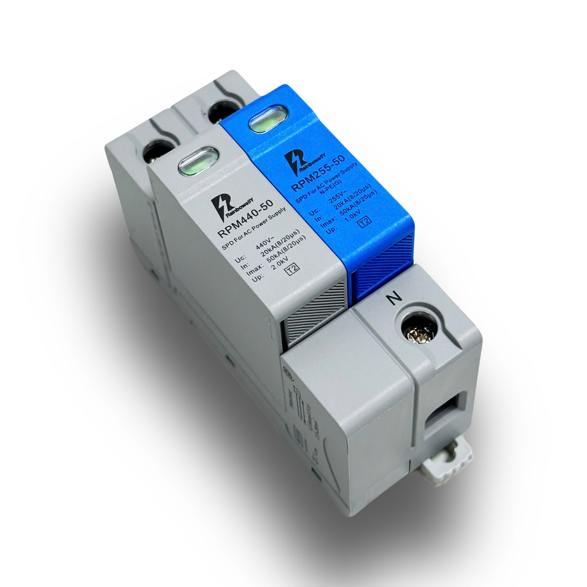 Cắt sét 1 pha AC (RPM440-50-1N+NPG)