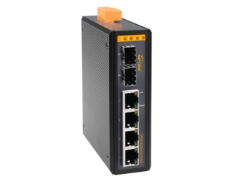 OPT-IES2024P Công nghiệp 4*10/100/1000M TX(PoE) và 2*GE SFP