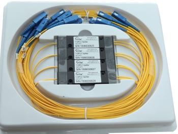 Bộ chia quang 1:2 (1 x2 PLC Splitter) SC/UPC