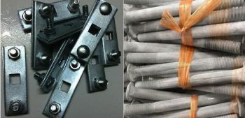 Kẹp cáp 2 rãnh 3 lỗ+ Bulong