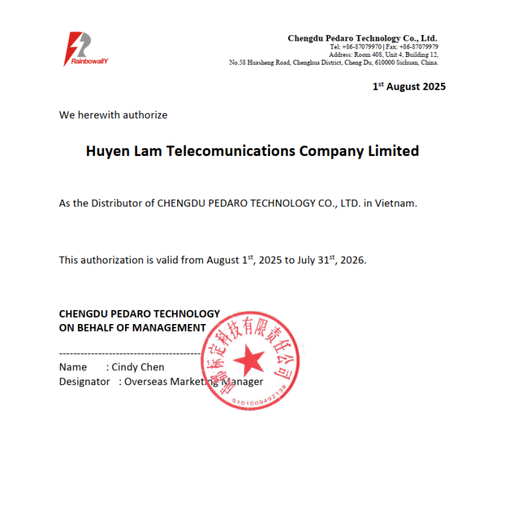 Đại diện thương hiệu RainbowallY tại Việt Nam